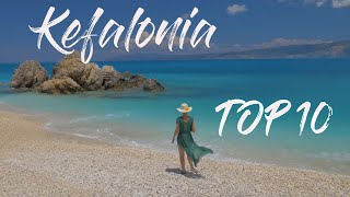 Top 10 best places to visit in Kefalonia Greece in 2021 [upl. by Alegnaed]