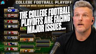 The College Football Playoff Bracket Situation Is All Fed Up  Pat McAfee Show [upl. by Auhel162]