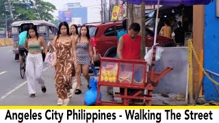 Angeles City Philippines  Walking the Street [upl. by Ofloda771]