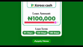 Nigeria cash loan app Xcrosscash marketing videos 20230728 [upl. by Ailsun]