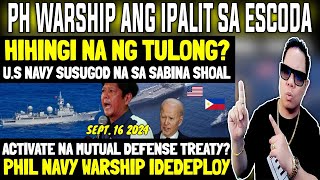 BARKONG PANDGMA NG PILIPINAS ANG IPALIT SA ESCODA SHOAL ISAMA NA ANG US PARA CHINA IYAK [upl. by Hakon]