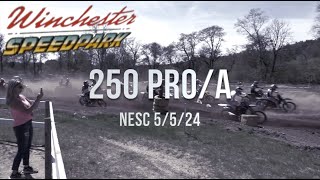 250 ProA NESC 5524 Winchester Speedpark MX [upl. by Kelcey]