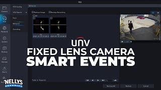 Uniview Smart Events amp NVR Playback [upl. by Polinski]