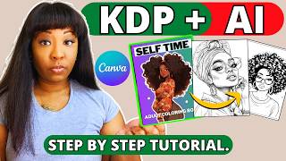 CREATE amp SELL YOUR COLORING BOOK WITH AI Amazon KDP for Beginners [upl. by Pampuch875]