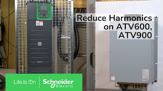 How to reduce harmonics with passive filter on ATV600 ATV900  Schneider Electric [upl. by Jeuz]