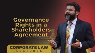 Governance Rights in Shareholder Agreements [upl. by Aztinay]