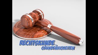 Die Grundfähigkeiten  Rechtskunde  Pflege Kanal [upl. by Peoples]