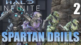 2 Spartan Drills Let’s Play Halo Infinite multiplayer w GaLm and friends [upl. by Cull]