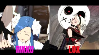 Guilty Gear Strive Rikku Dizzy VS LOX ABA High Level Gameplay [upl. by Adnam]