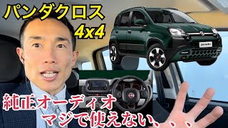 最終型パンダの使えないオーディオを外して、高級ナビ付けてみた！FIAT PANDA amp PANDA CROSS [upl. by Leahcimal]