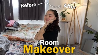 ROOM MAKEOVER AESTHETIC MINIMALIST  ROWVERY TRINIDAD [upl. by Earleen554]