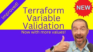 Improved Variable Validation in Terraform 19 [upl. by Ilime]