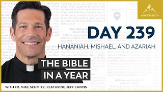 Day 239 Hananiah Mishael and Azariah — The Bible in a Year with Fr Mike Schmitz [upl. by Nnylf]