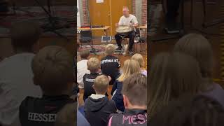 Handpan live schoolconcert Peter Stavrum [upl. by Lama530]