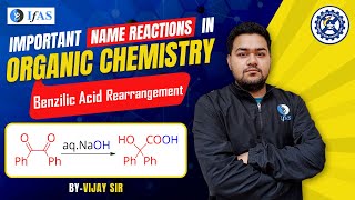 Benzilic Acid Rearrangement IIT JAM  Important Name Reactions in Organic Chemistry [upl. by Wohlen]