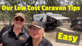 Our Low Cost Caravan Tips [upl. by Pascasia]