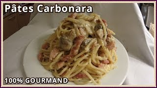 Recette des pâtes carbonara version française [upl. by Hollander826]