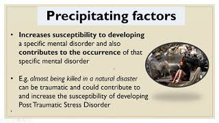 Biospsychosocial Framework 4P Factor Model Labelling Mental Disorders [upl. by Arther]