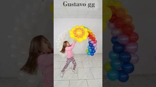 🌞 Balloon decoration ideas 🤩 birthday decoration ideas at home  baloon  cartoon  tiktok [upl. by Oigufer]