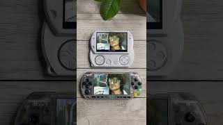 PSP GO vs PSP  Screen comparison [upl. by Restivo]