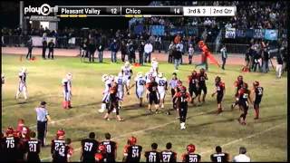 Football  Pleasant Valley vs Chico [upl. by Cecilio]