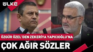 Özgür Özelden Zekeriya Yapıcıoğluna Çok Ağır Sözler [upl. by Burta]