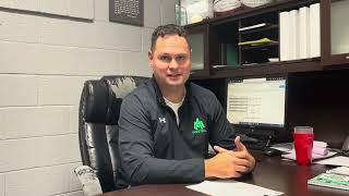 Weevils Basketball Postgame interview w Head Coach Chad Tapp vs Ecclesia College [upl. by Anaahs456]