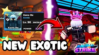 NOVO EXÓTICO CHEGOU🔥 COMO PEGAR O NEW EXOTIC EM ANIME STRIKE Robloxquot [upl. by Kilian]