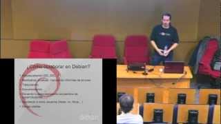 Conferencia Debian Asociación Linux Entre Comillas 14112012 [upl. by Adaurd]