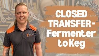 Closed Transfer  Fermenter to Keg Home Brewing Tutorial [upl. by Aiotal649]