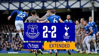 EXTENDED HIGHLIGHTS EVERTON 22 TOTTENHAM [upl. by Panter]