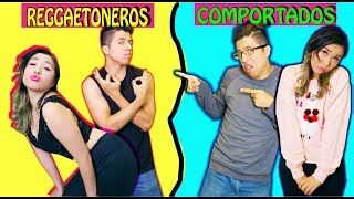 COMPORTADA VS REGGAETONERO  Palomitas Flow [upl. by Bertila]