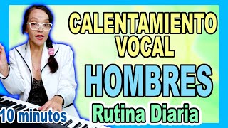 ✅MEJOR CALENTAMIENTO VOCAL para HOMBRES EJERCICIOS  VOCALIZACION  Ceci Suárez [upl. by Lord]