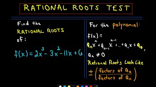 Rational Roots Test  Theorem [upl. by Ardnuhsor]