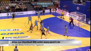 Deutschland  Slowenien 3434 HANDBALL EURO 2010 Germany  Slovenia [upl. by Niuqaoj]