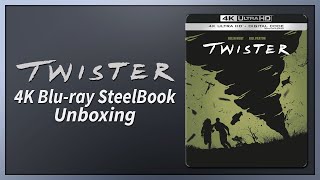 Twister 4K Bluray SteelBook Unboxing [upl. by Brianne]