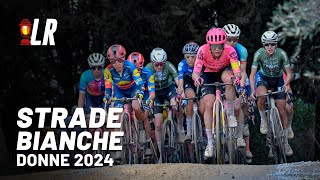 Trek fight SD Worx Once Again  Strade Bianche Donne 2024  Lanterne Rouge Cycling Podcast [upl. by Marutani741]