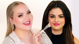 Get Glam With SELENA GOMEZ amp Me  NikkieTutorials [upl. by Euqinomod717]