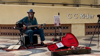 Busking in Alicante Spain  C C Rider [upl. by Apthorp]