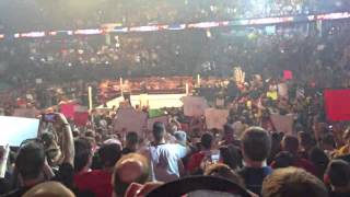 CM Punk returns to WWE [upl. by Durning602]