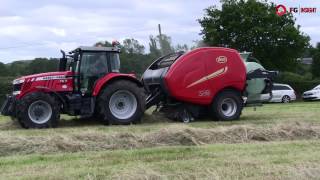 Vicon fastbale nonstop round baling [upl. by Ecinaj985]