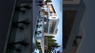 Modern Duplex House Design 3delevation homedesign [upl. by Evey523]