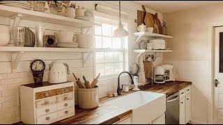 Small Cottage Farmhouse Home Tour [upl. by Hoenack]