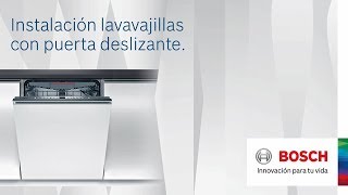 🔧 ¿Cómo instalar un lavavajillas con puerta deslizante [upl. by Aikan]