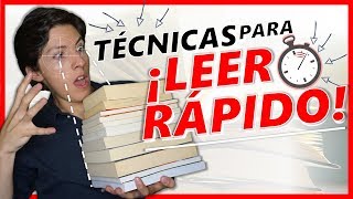 📚 3 EJERCICIOS para LEER más RÁPIDO y Comprender Mejor  Técnicas de Estudio 6 [upl. by Giguere]