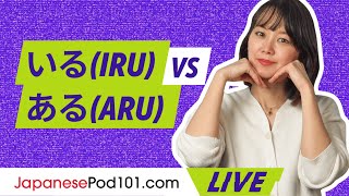 Japanese Grammar いる iru to have vs ある aru to have [upl. by Nnaylrebmik]