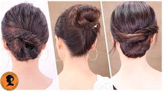 【ロング髪型】長い髪も美しくまとまる３パータンセルフヘアアレンジ [upl. by Hannon]