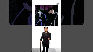 How Legit is Bruce Wayne’s Cane in Batman Beyond shorts [upl. by Sparkie]