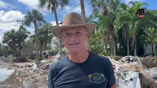 Venture capitalist puts up 500000 to help clear up debris ahead of Hurricane Milton [upl. by Ardnazil337]