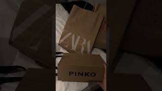 Распаковка сумочки Pinko👜 [upl. by Huston193]